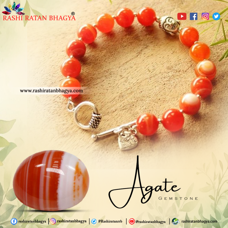 Shop Agate Stone Online at Best Price from Rashi Ratan Bhagya