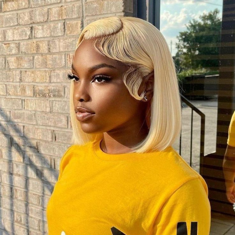 Sleek Sophistication: Transform Your Look with the 613 Bob Wig: 