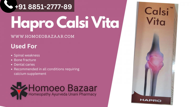 Hapro Calsi Vita | Homoeobazaar: 