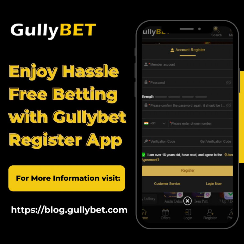 Enjoy Hassle Free Betting with Gullybet Register App: 