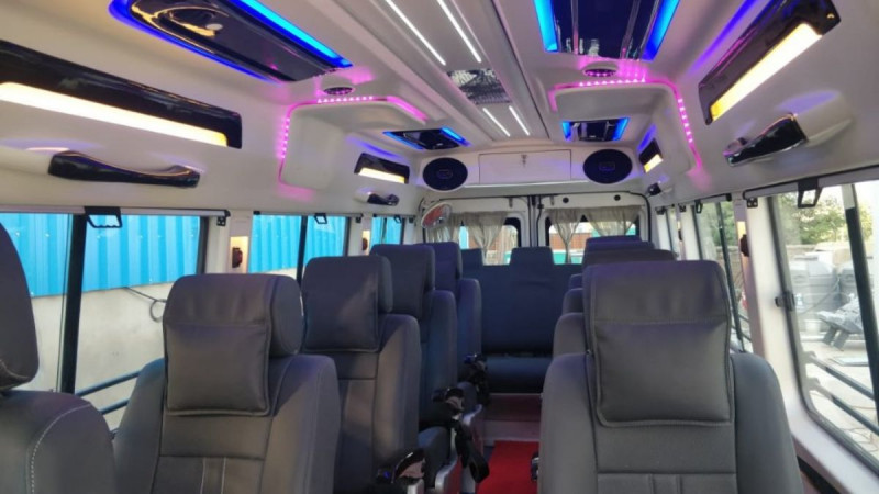 Hire Tempo Traveller on Rent for Famous Tours Near Delhi: 
