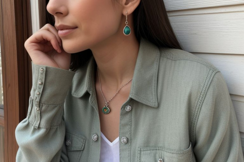 Moss Agate Jewelry for Growth and Tranquility: 