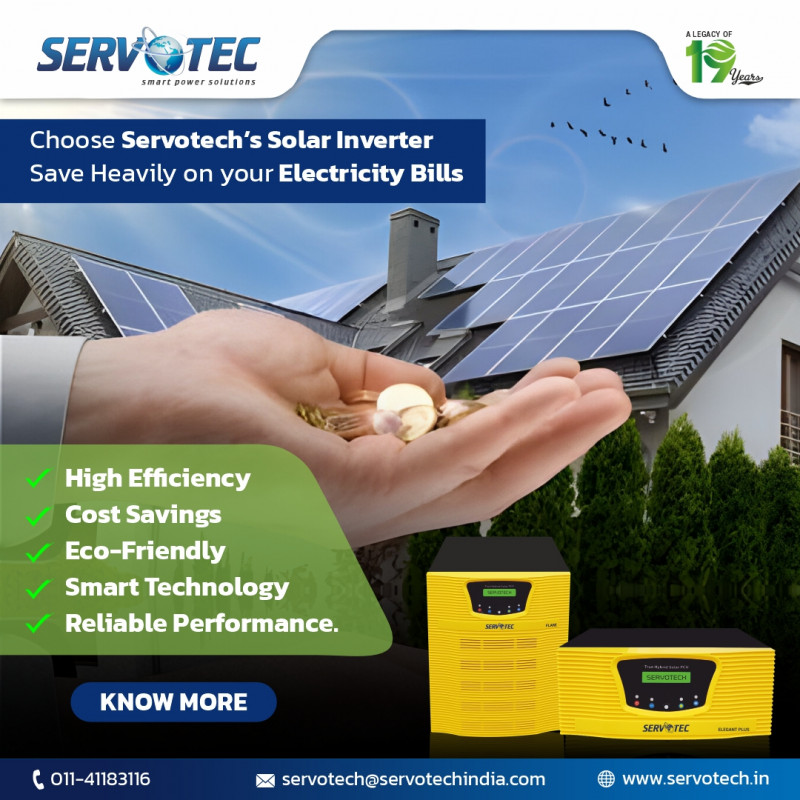 Servotech's Solar Inverter: 