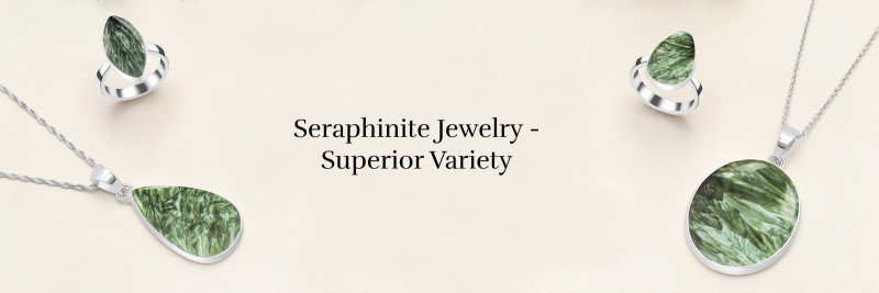 Wholesale Seraphinite Jewelry: Exceptional Quality and Variety: 
