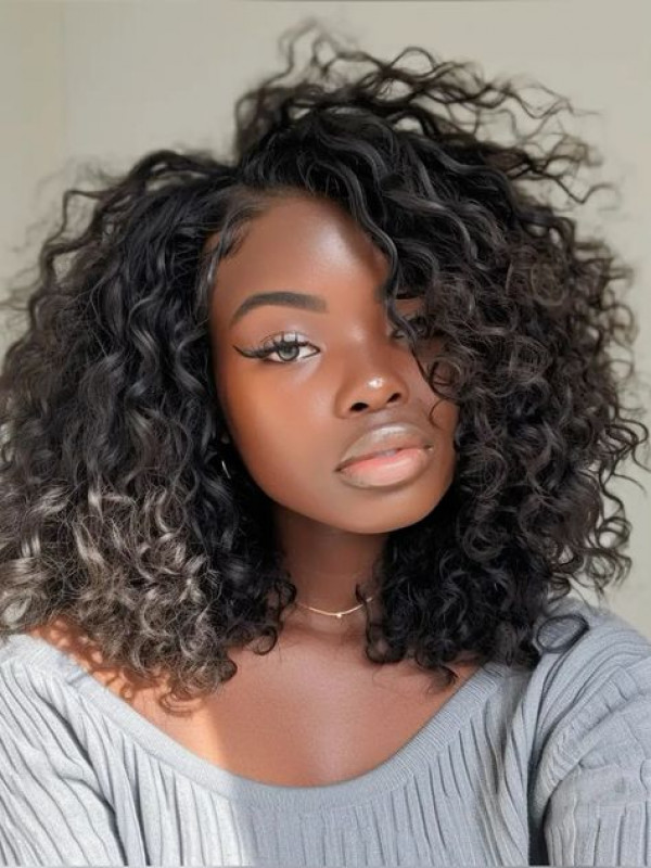 Glam Look With Curly Hair Bundles: 