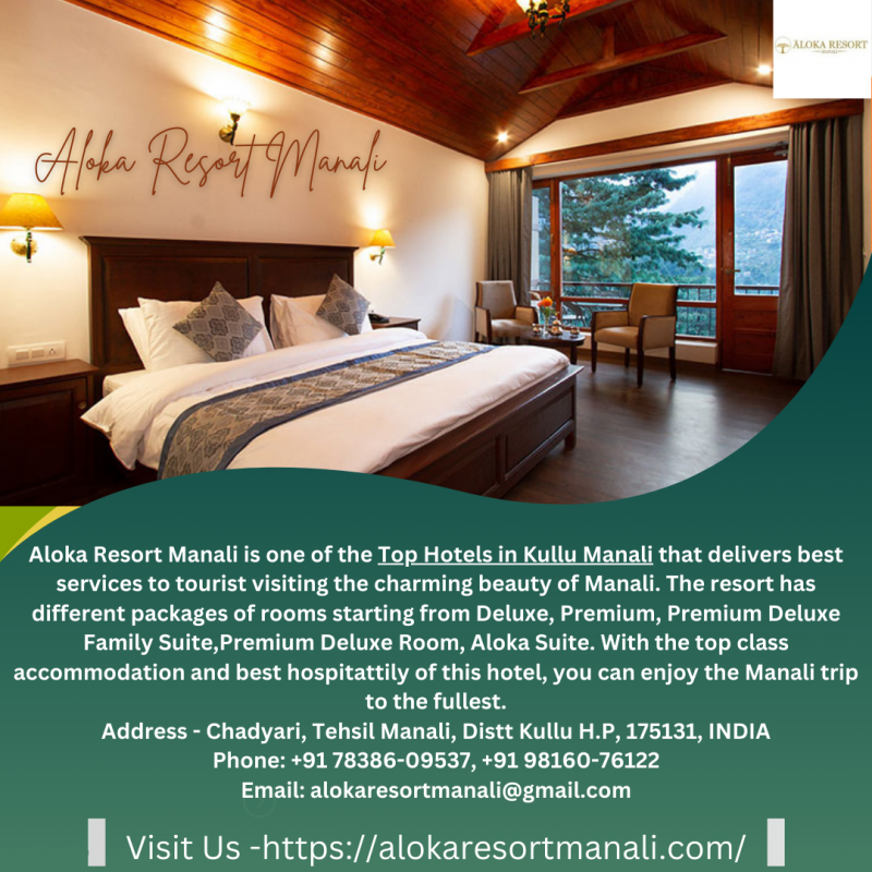 Top Hotels in Kullu Manali: 