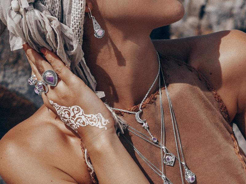 Explore Our Stunning Amethyst Lace Agate Jewelry Collection