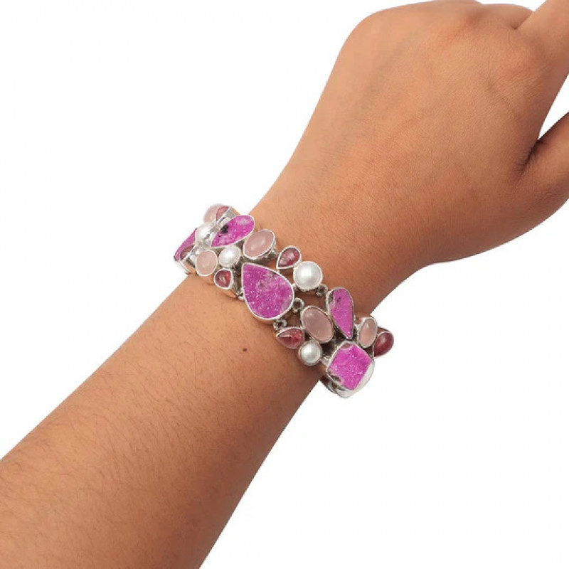Magenta Majesty: Cobalt Calcite Jewelry: 