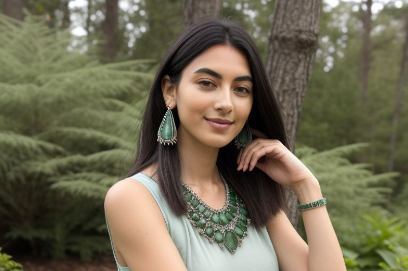 Captivating Green Kyanite Jewelry Pieces: 