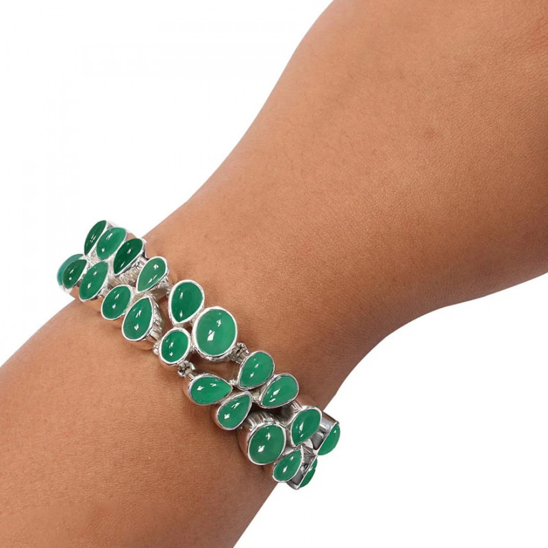 Enchanting Green Onyx Jewelry Collection: 