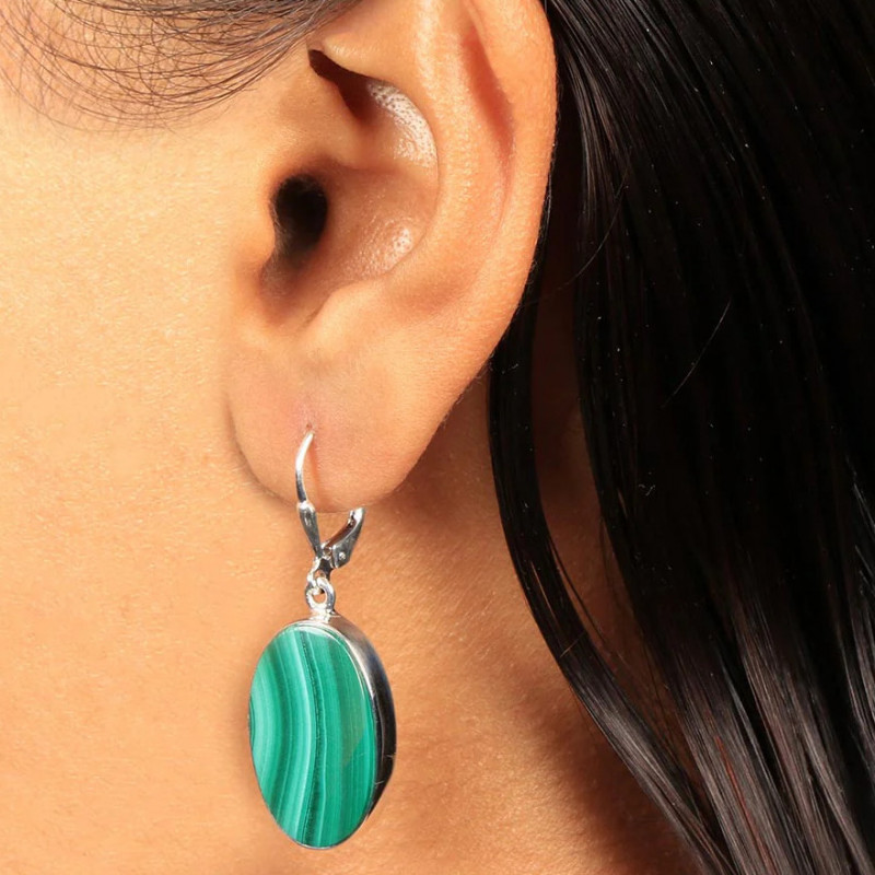Malachite Treasures: Artisan Jewelry Creations: 