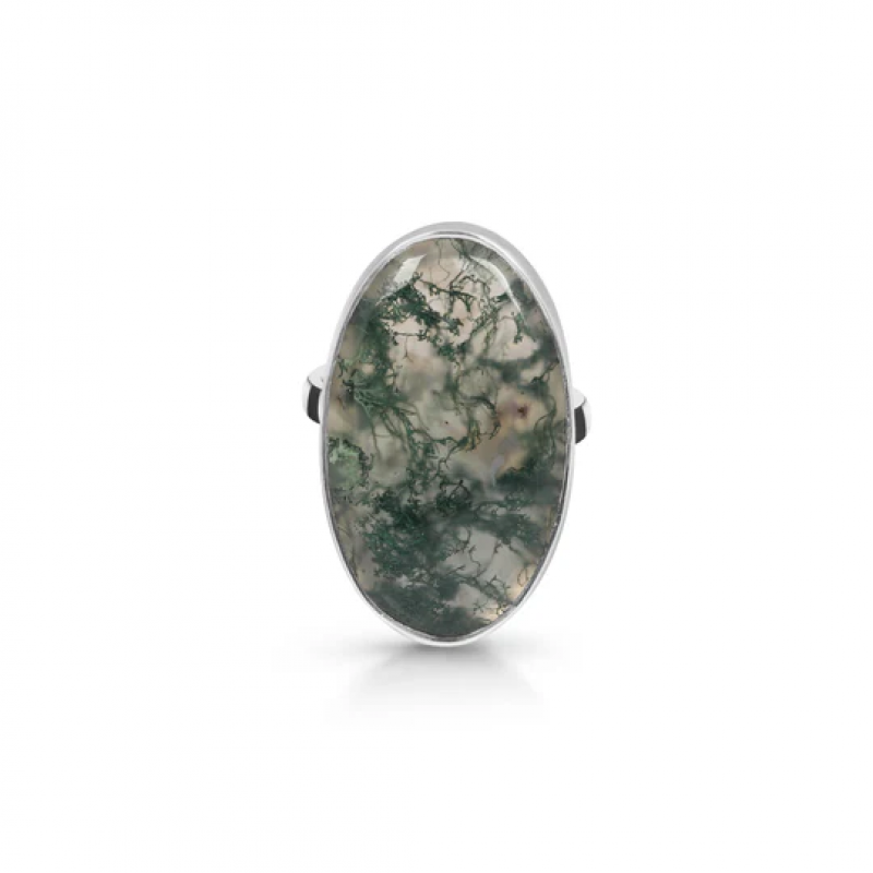 Verdant Gems: Exploring the Allure of Moss Agate Jewelry: 