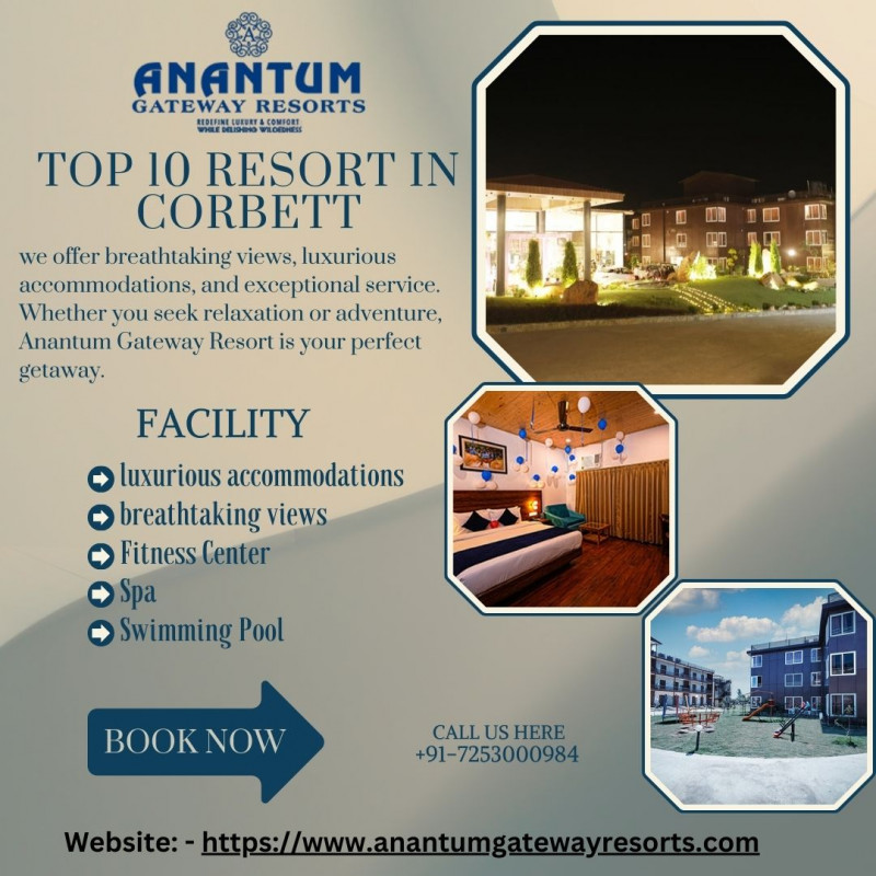 Top 10 Resort in Corbett: 