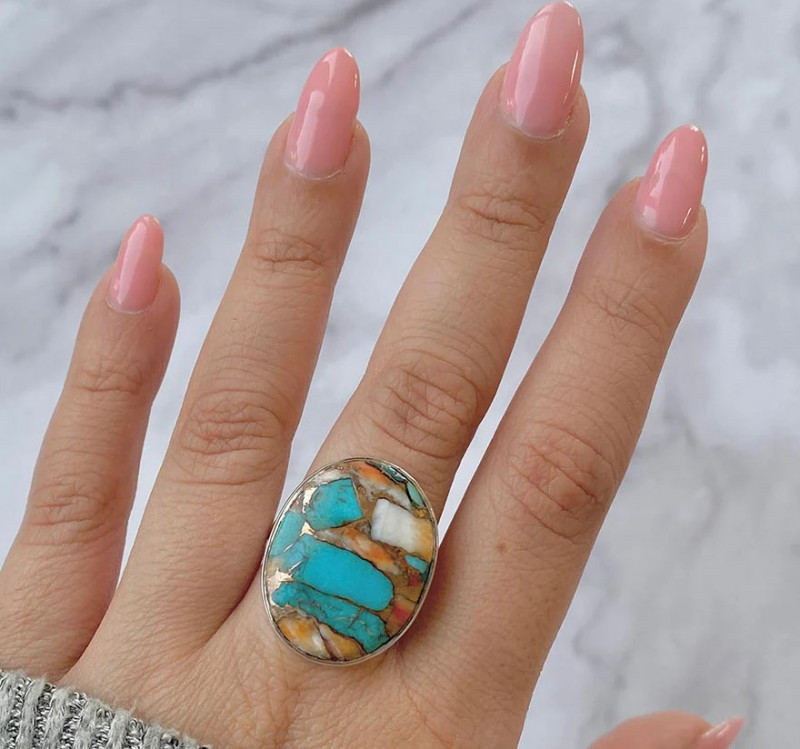 Oyster Turquoise Jewelry: A Fusion of Nature's Treasures: 