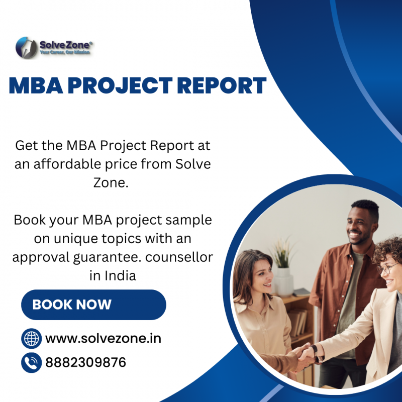 MBA Project Report: 
