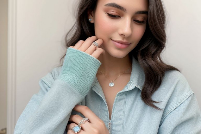 Celebrate July with Aquamarine Rings: 