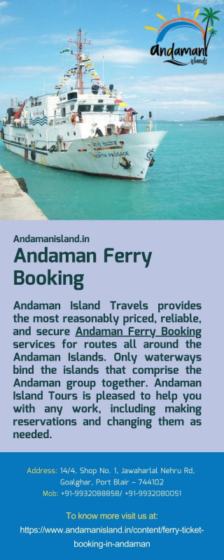 Andaman Ferry Booking: 