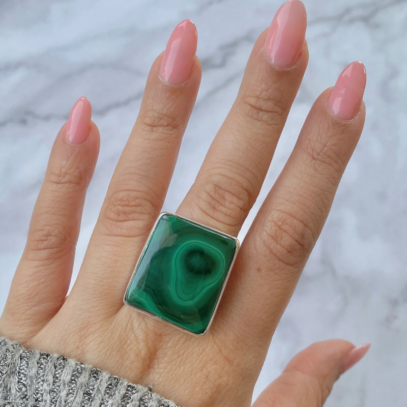 Bold Statement Malachite Rings to Try: 