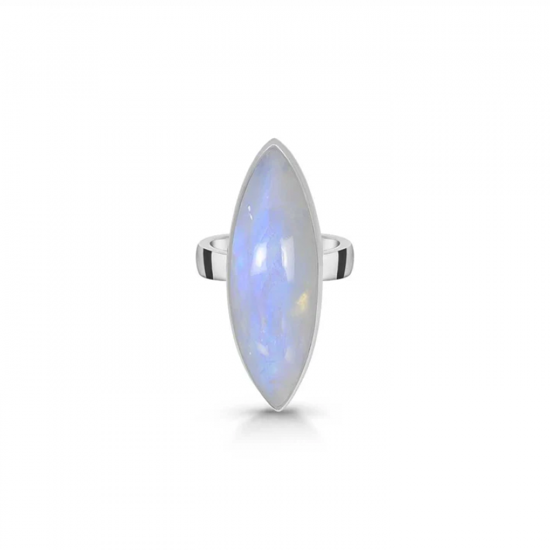 Awe-Inspiring Statement Moonstone Ring Designs For Your Wedding: 