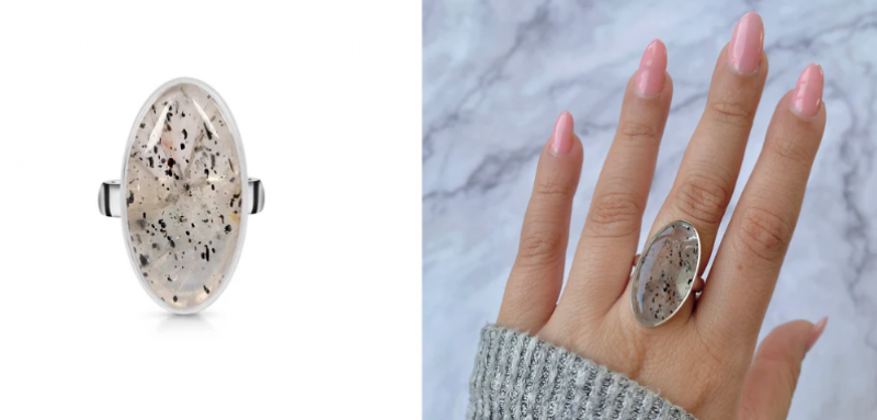 Enchanting Statement Super Seven Ring for Charm: 