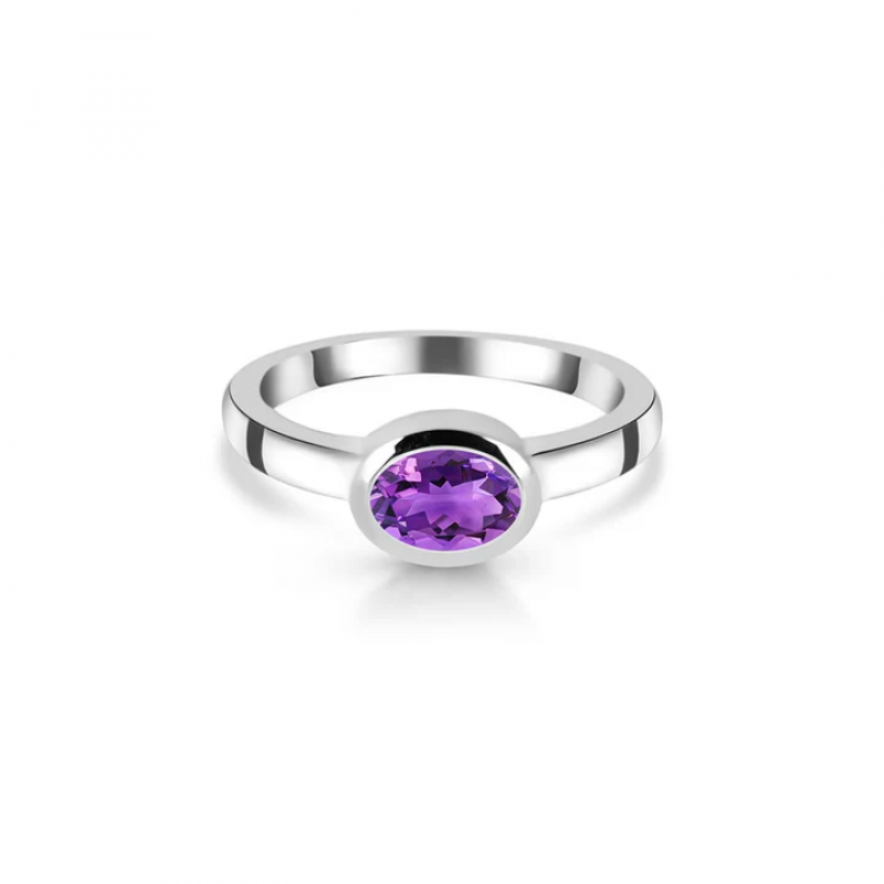 Unravel The Top Trends In Dainty Amethyst Ring Designs: 