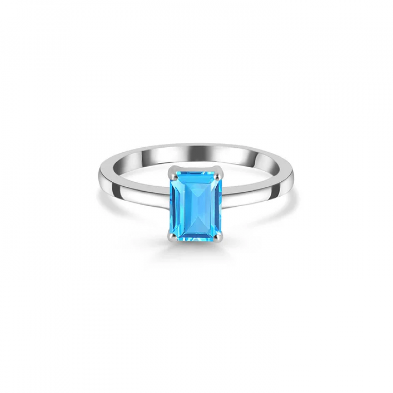 How To Choose Dainty Swiss Blue Topaz Rings for Engagement