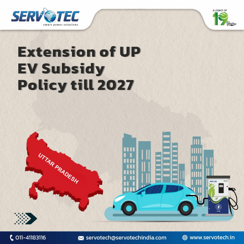 Extension of UP EV Subsidy Policy till 2027: 