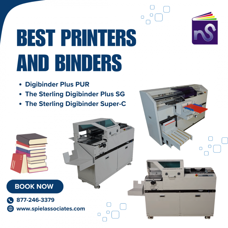 Best Printers and Binders for Perfect Book Binding: 