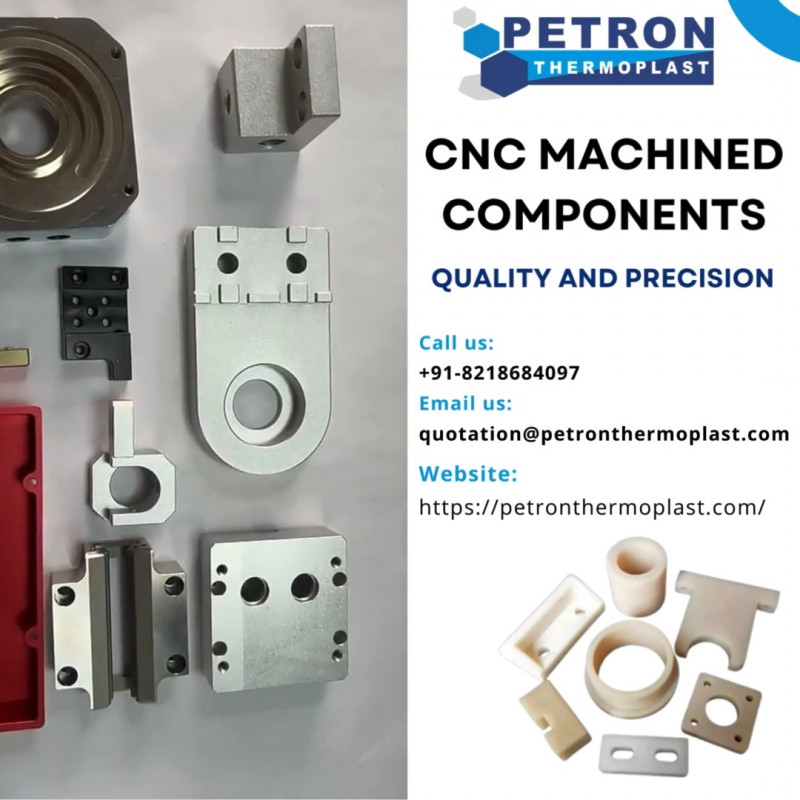 CNC Machined Components - Quality and Precision: 