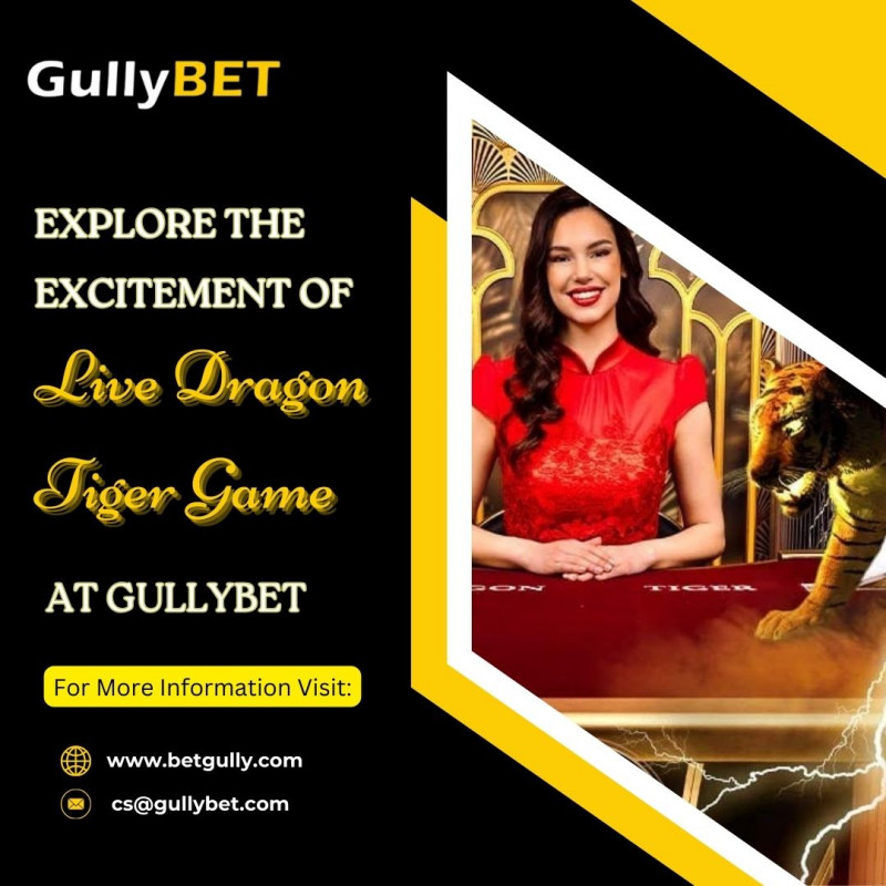 Explore the Excitement of Live Dragon Tiger Game At Gullybet: 