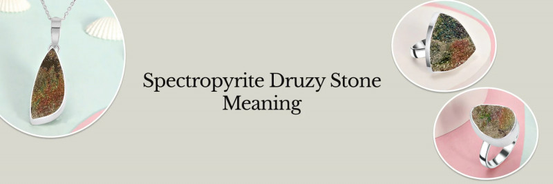Spectropyrite Druzy History, Meaning, Healing Properties and Benefits: 