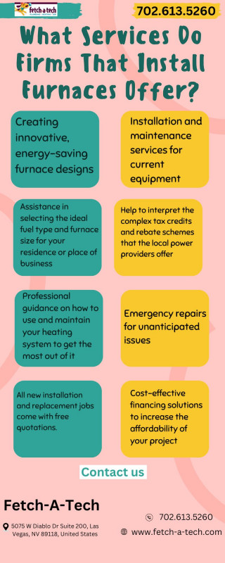 What Services Do Firms That Install Furnaces Offer?