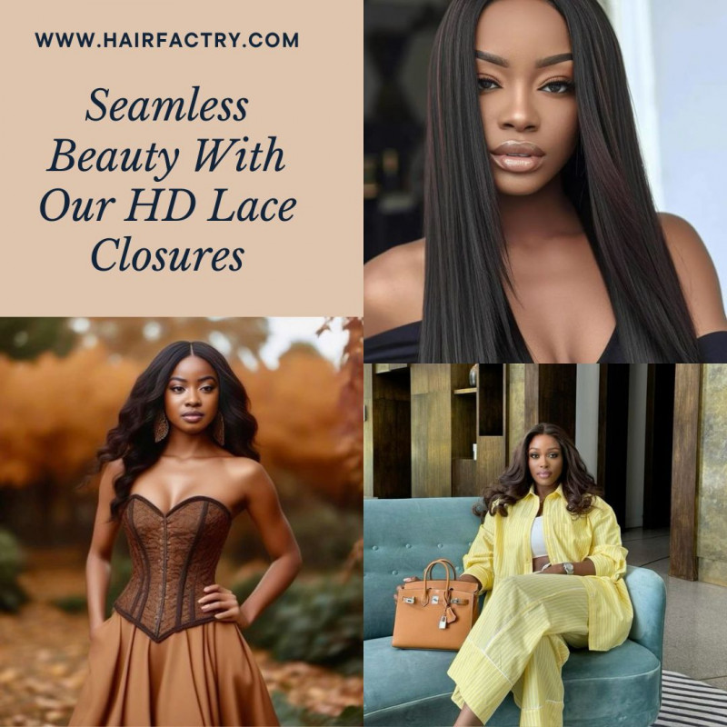 Seamless Beauty With Our HD Lace Closures: 