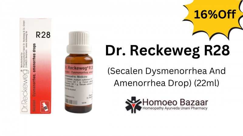 Dr. Reckeweg R28 (Secalen Dysmenorrhea And Amenorrhea Drop): 