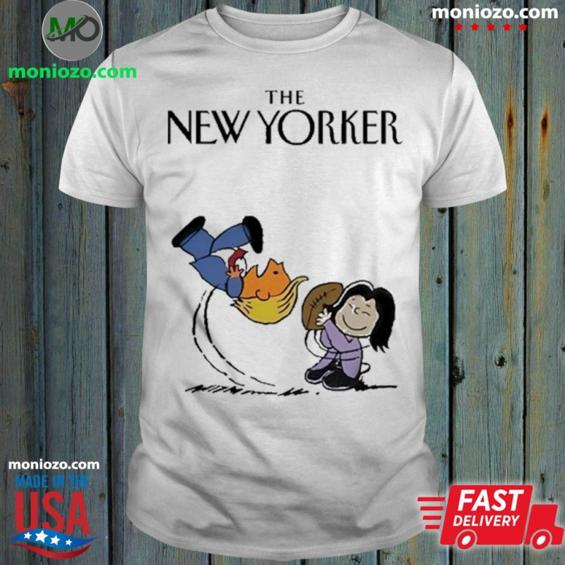 Official Annie For Truth The New Yorker Kamala Harris And Donald Trump Peanuts Shirt: 