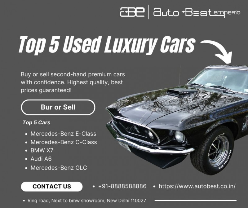 Top 5 Used Luxury Cars: 