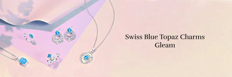 Captivating Cabochons: Smooth and Polished Swiss Blue Topaz Jewelry: 