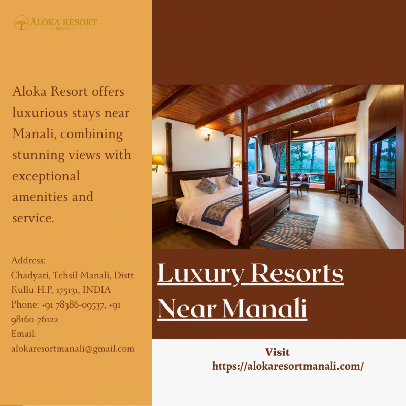 Luxury Resorts Near Manali: 