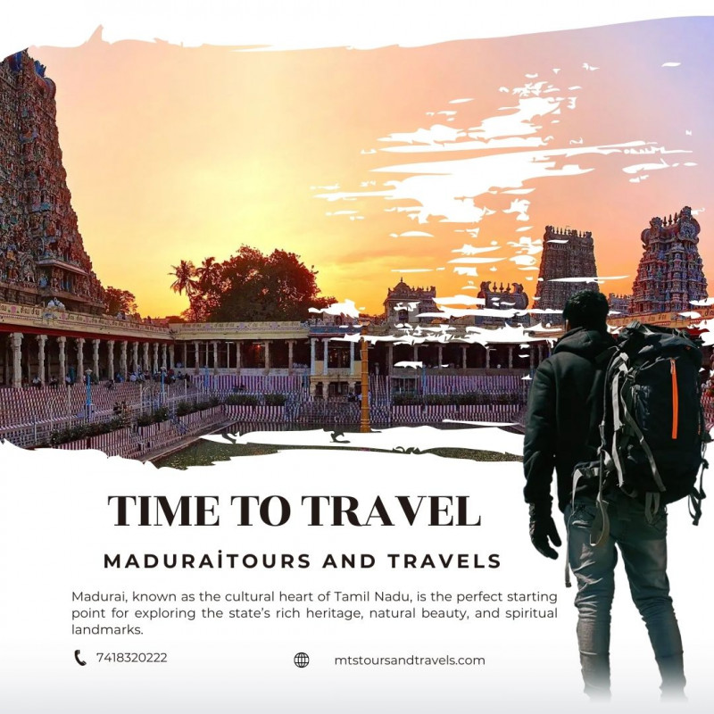 Explore Tamil Nadu with Madurai Tours and Travels: 