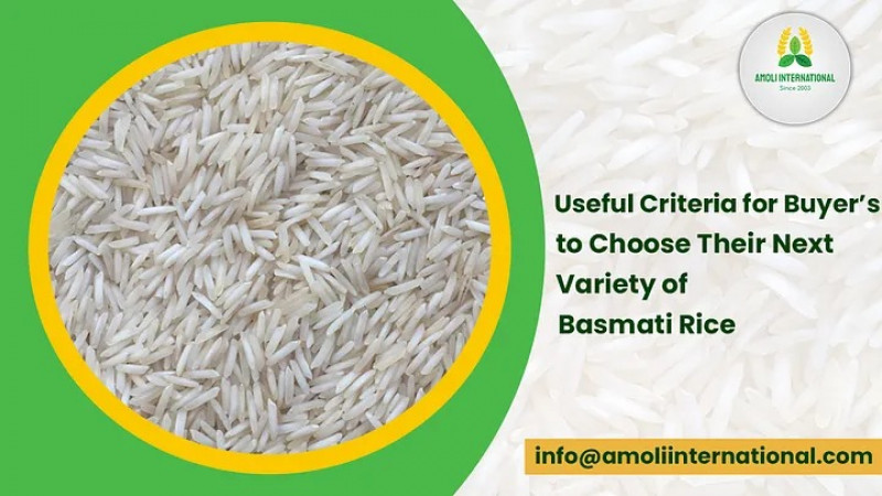 How Do 5 Criteria Help Choose Basmati Rice?: 