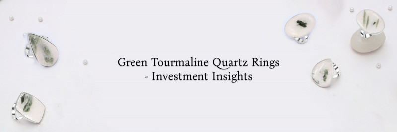 Green Tourmaline Quartz Rings A wonderfull jewelry peace: 