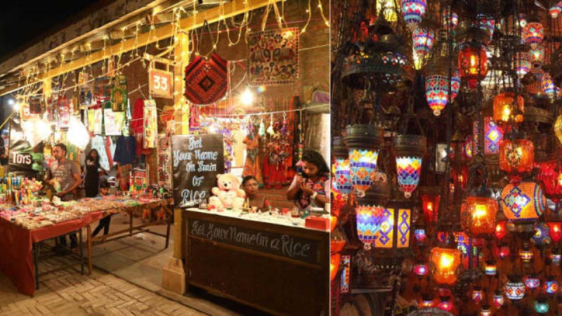 Where is Diwali Mela held in Delhi?: 