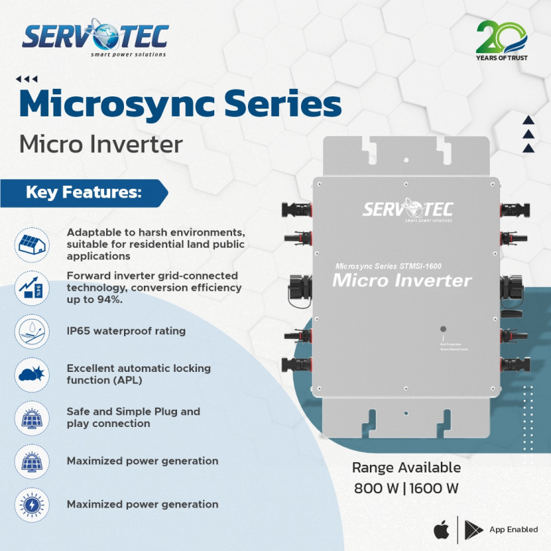 Microsysnc Series Micro Inverter: 