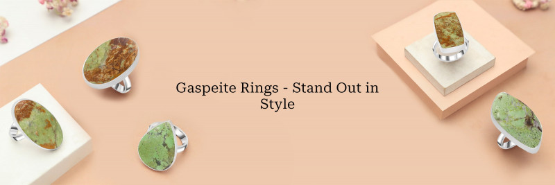 Gaspeite Rings - Breaking The Mold In Women's Jewelry: 