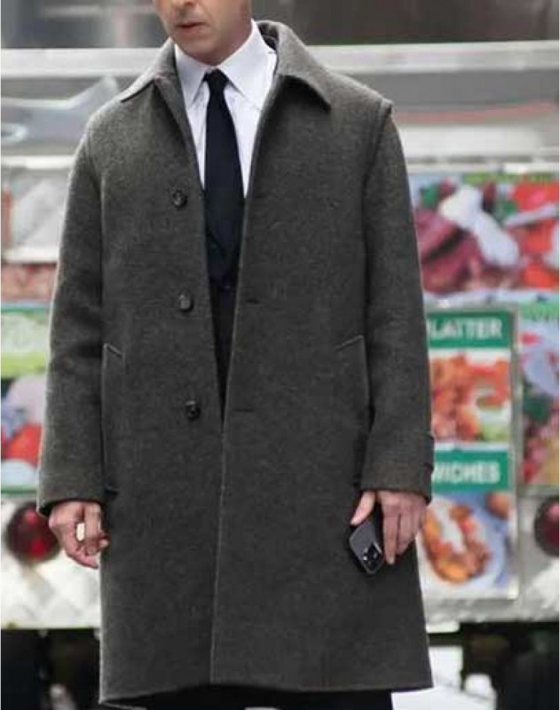 Succession S04 Kendall Roy Wool Coat