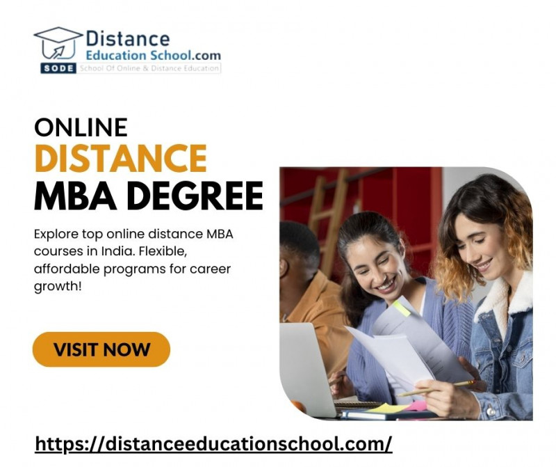 Online/Distance MBA Degree Course: 