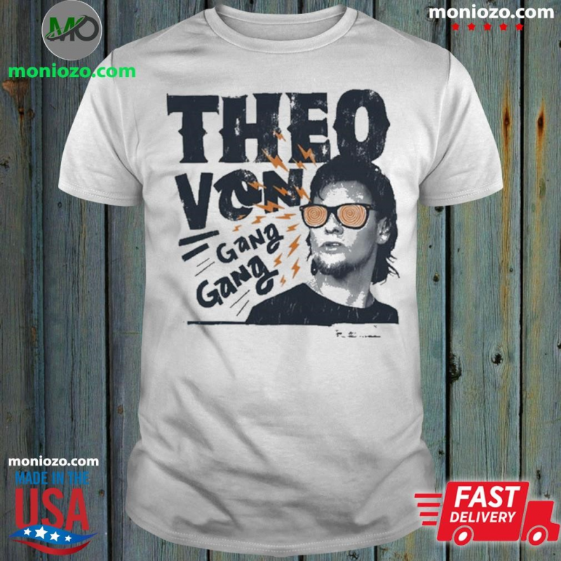 Official 2024 Theo Von Gang Gang Hypno Ivory T-Shirt: 