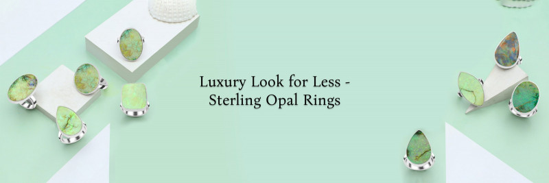 Style On A Budget: Affordable Sterling Opal Rings That Look Luxurious: 