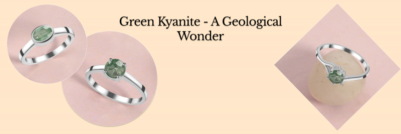 Nature's Embrace: Green Kyanite Bracelet: 