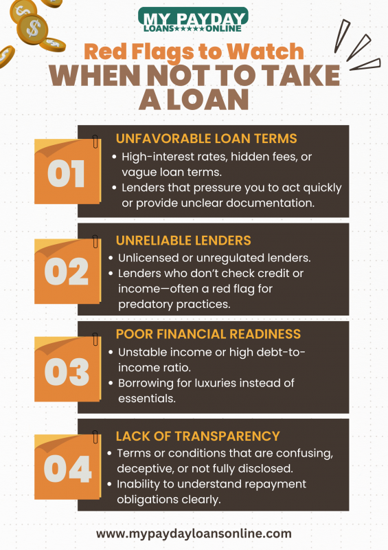 Loan Red Flags: Signs It's Not the Right Time to Borrow